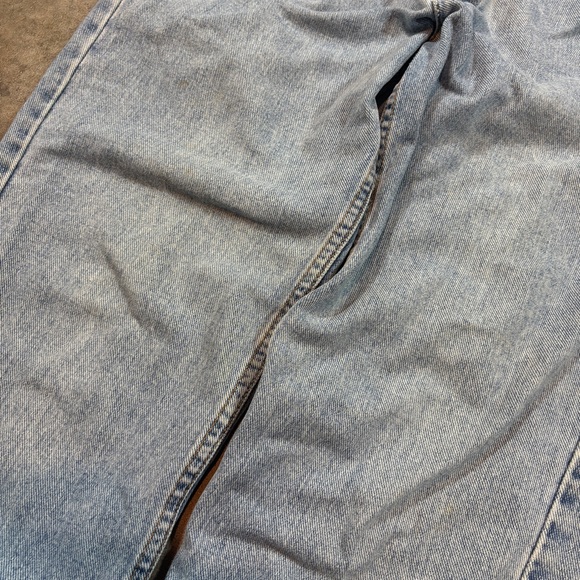 VTG 90s DKNY High Waist Light Wash Tapered Mom Jeans Made In USA - Picture 6 of 8